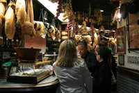 Eine Tapasbar in Málaga