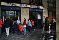In der Altstadt von Bilbao
