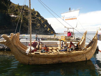 Bolivien - auf dem Titicacasee. Foto: Daniela Hesse