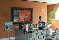 Auf jeder Etage fanden sich  freundliche Concierge