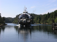 Fähre in Fjordnorwegen