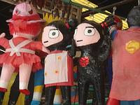 Piñatas auf einem Markt in Mexiko-City. Fotos: Carlos Olmedo