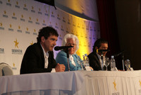 Antonio Banderas, Miguel Fluxa und Luis Herault