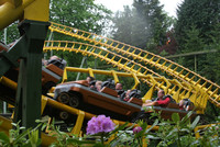 Achterbahn im Abenteuerpark Hellendoorn