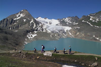 Wanderer im Wallis