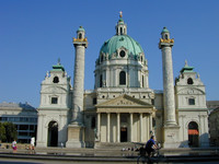 Österreich - Karlskirche in Wien